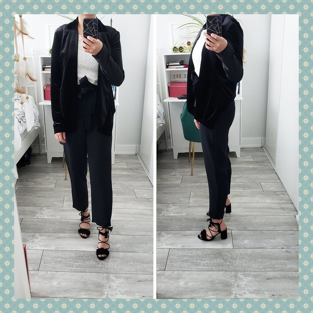Black‎ Velvet Blazer